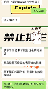 matlab作业代写成绩反馈96分